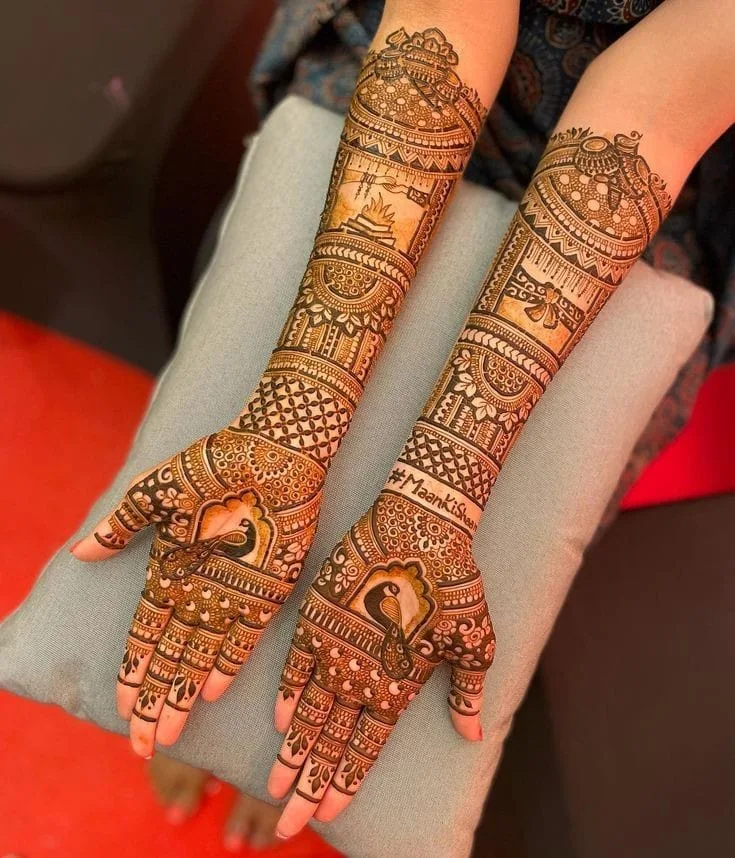 Rajasthani mehndi design in Ameerpet Hyderabad